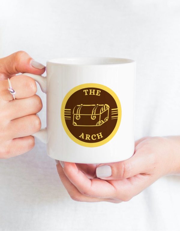 Tassa amb el logo de The ARCH